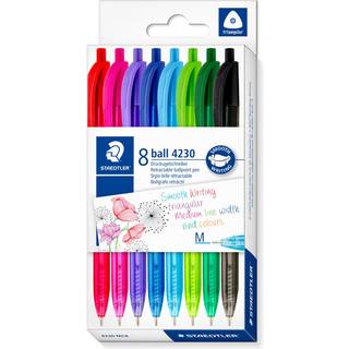 Staedtler 4230 Kuglepen | M | 8 farver