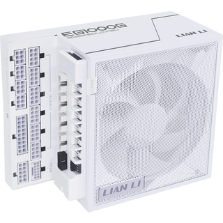 Lian Li Edge Gold 1000W White Strømforsyning - 1000 Watt - 120 mm - ATX 3.1 - 80 Plus Gold certified