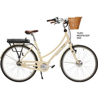 SCO Premium E-Dutch dame elcykel 8 gear 28" 15AH 2025 - råhvid (På lager i varehus)