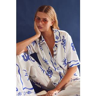 Noella Bluse - Kealy - Chana Blue Print