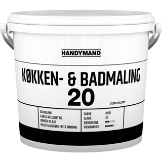Handymand vægmaling glans 20 5 liter (På lager i varehus)