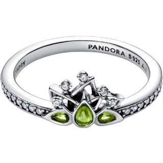 Pandora 193653C01 Damenring Disney Prinzessin Tiana Tiara Silber
