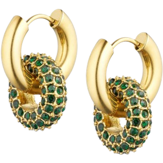 ANNEBRAUNER Lausanne Green Earrings