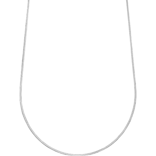 Essentials | 2 mm Sølvfarvet Sildeben Halskæde