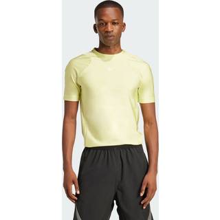 Fashion Cut Line T-shirt - Yellow Tint - XL