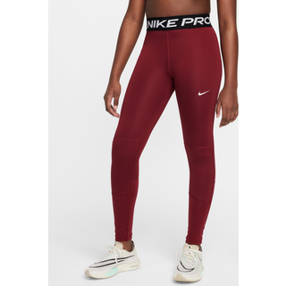 Nike Pro Tight Str. L 146-156 Rød Junior - Lange tights til aktive børn