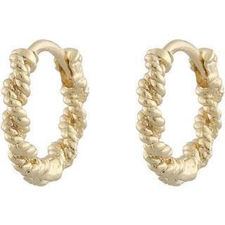 SNÖ of Sweden Exibit Small Ring Ear Plain Gold 13mm