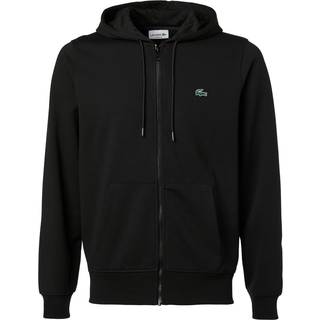 Lacoste Core Full Zip Hoodie, Black - 4/M