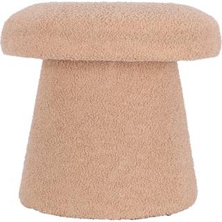 Skammel svamp teddy beige 43 cm