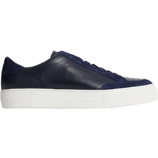 J.Lindeberg Art Signature Leather Sneaker Navy