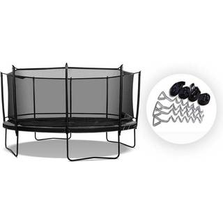 Trampolin North Legend Oval / 5,0 m x 3,5 m / Trampolin + Støttesæt