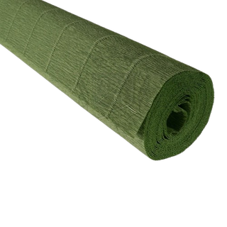 Cartotecnica Rossi crepepapir 565 – mellemgrøn, 180 g rulle (144 g/m²) a 50×250 cm