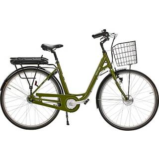 SCO Premium E-Uni elcykel 8 gear 28" 15AH 2025 - grøn (PENSIONIST Rabat) (På lager i varehus)