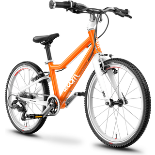 woom ORIGINAL 4 (microSHIFT) - 20 tommer børnecykel - Til børn fra 6–8 år - flame orange