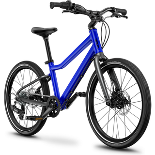 woom EXPLORE 4  - 20 tommer børnecykel - Til børn fra 6–8 år - magnetic blue
