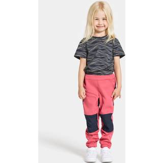 Didriksons Lövet Softshellbukser, Dusty Azalea, 120