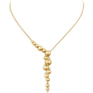 MOONLIGHT GRAPES halskæde med vedhæng, Georg Jensen, 18 kt. guld