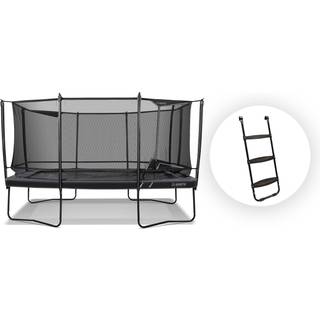 Trampolin North Legend Firkantet / 4,6 m x 3,1 m / Trampolin + Stige