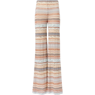 Missoni Wave cotton-blend wide-leg pants - multicoloured - XL