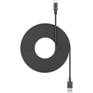 Mophie USB-A til USB-C opladerkabel 3 m (sort) - På lager i butik