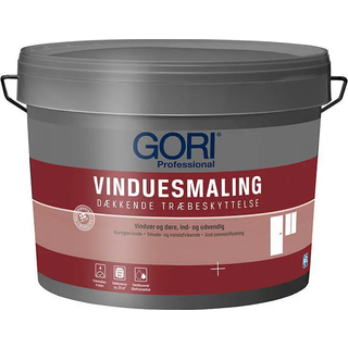 GORI Vinduesmaling, Dækkende træbeskyttelse