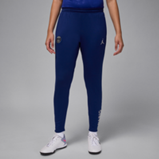 Maskinstrikkede Paris Saint-Germain Strike Fourth Jordan Dri-FIT-fodboldbukser til kvinder - blå - L (EU 44-46)
