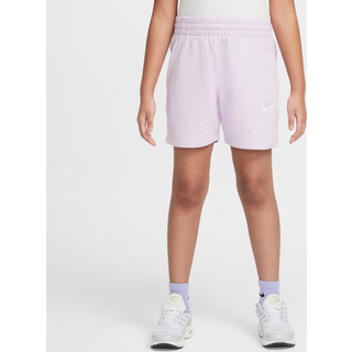 Nike Sportswear Club Fleece-shorts (13 cm) i french terry til større børn (piger) - lilla - L