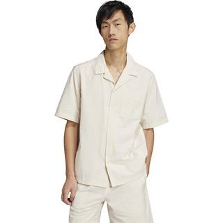 Essentials Seersucker Short Sleeve trøje - Wonder White - M