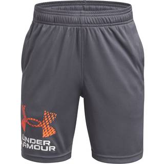 Under Armour Tech™ Boys' Logo Shorts Castlerock / White / Fire YMD (137 - 149 cm)