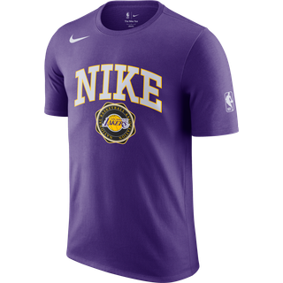Los Angeles Lakers Essential Nike NBA-T-shirt til mænd - lilla