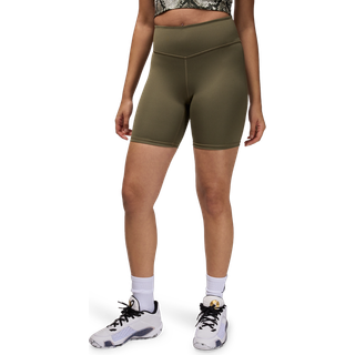 Jordan Sport-cykelshorts (18 cm) med høj talje til kvinder - grøn - S (EU 36-38)