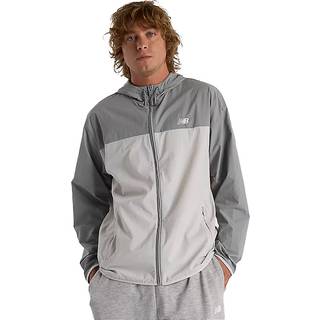 New Balance New Balance Grey Mens Athletics Woven Jacket