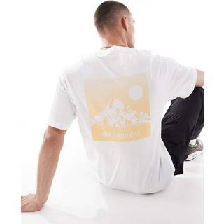 Columbia Black Butte Graphic T Shirt White