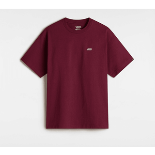 Vans - Left Chest Logo T-Shirt, Man, Burgundy, Size: XS - Burgundy - XS
