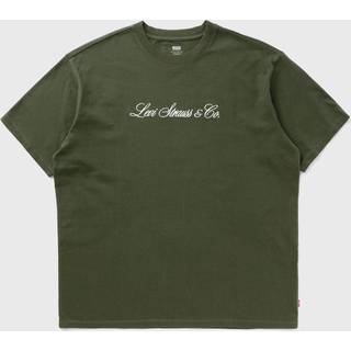 Levis Original Graphic T Shirt Green