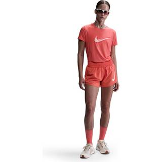 Nike Swoosh Running Shorts Women - Berry, Size M - berry
