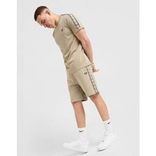 Fred Perry Taped Shorts, Stone - XL