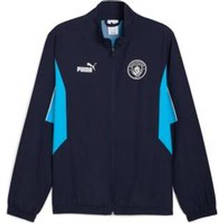 Men&#39;s Puma Manchester City ftbl ARCHIVE Jacket, Blue, Size M, Clothing - Light Blue - M