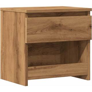 sengebord 40x30x39 cm konstrueret træ kunsteg