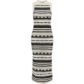 ONLY Kjole - Merida Life - Ecru Black