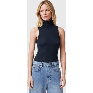 All Saints AllSaints Blue Bec Roll Neck Tank