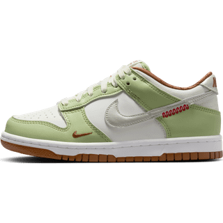 Nike Dunk Low-sko til større børn - hvid - 36.5