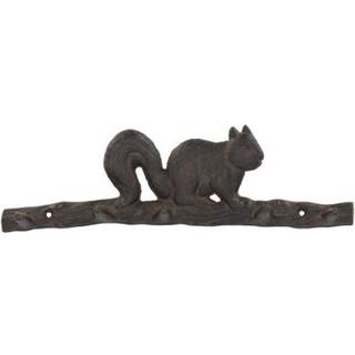 Knagerække egern med 5 knager