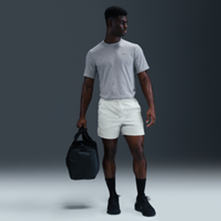 Alsidige Nike Unlimited-Dri-FIT-shorts (13 cm) i seersucker uden for til mænd - grå - S