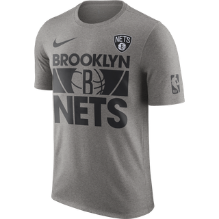 Brooklyn Nets Courtside Nike NBA-T-shirt til mænd - grå - S
