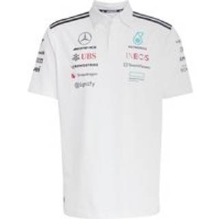 MERCEDES - AMG PETRONAS FORMULA ONE TEAM POLOTRØJE - White Melange / Black - XS