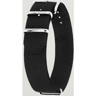 HIRSCH Rush Recycle Nato Watch Strap Black