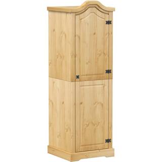 klædeskab Corona 55x52x170 cm massivt fyrretræ