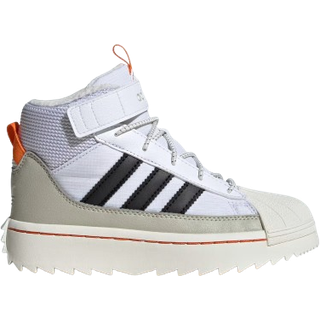 Superstar Winter Trek Kids sko - Cloud White / Core Black / Putty Grey - 33 1/2