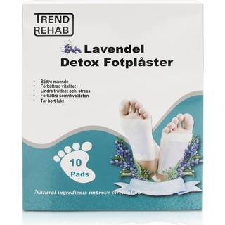 Detoxplaster til fødderne Lavendel 10-pak